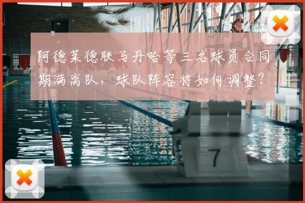 阿德莱德联马丹哈等三名球员合同期满离队,球队阵容将如何调整?
